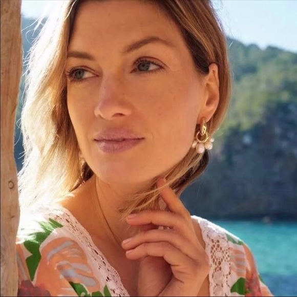 Mignonne gavigan freshwater pearl drop earrings - Picture 6 of 6